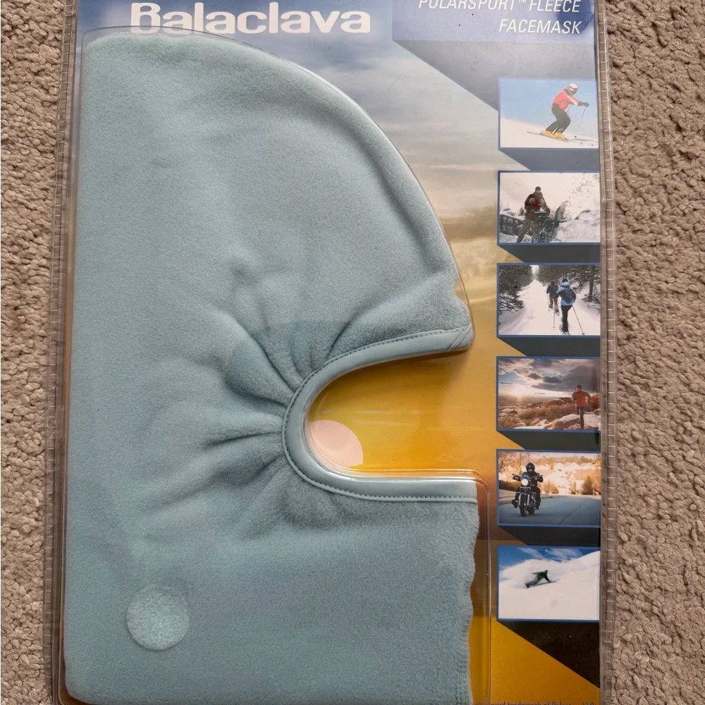 Blue Balaclava Polarsport Fleece Facemask